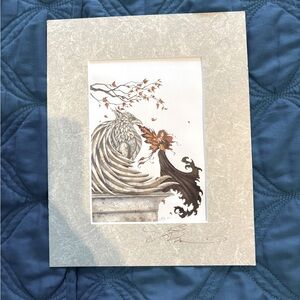 “Autumn Griffin” by Amy Brown *Matted & Signed*